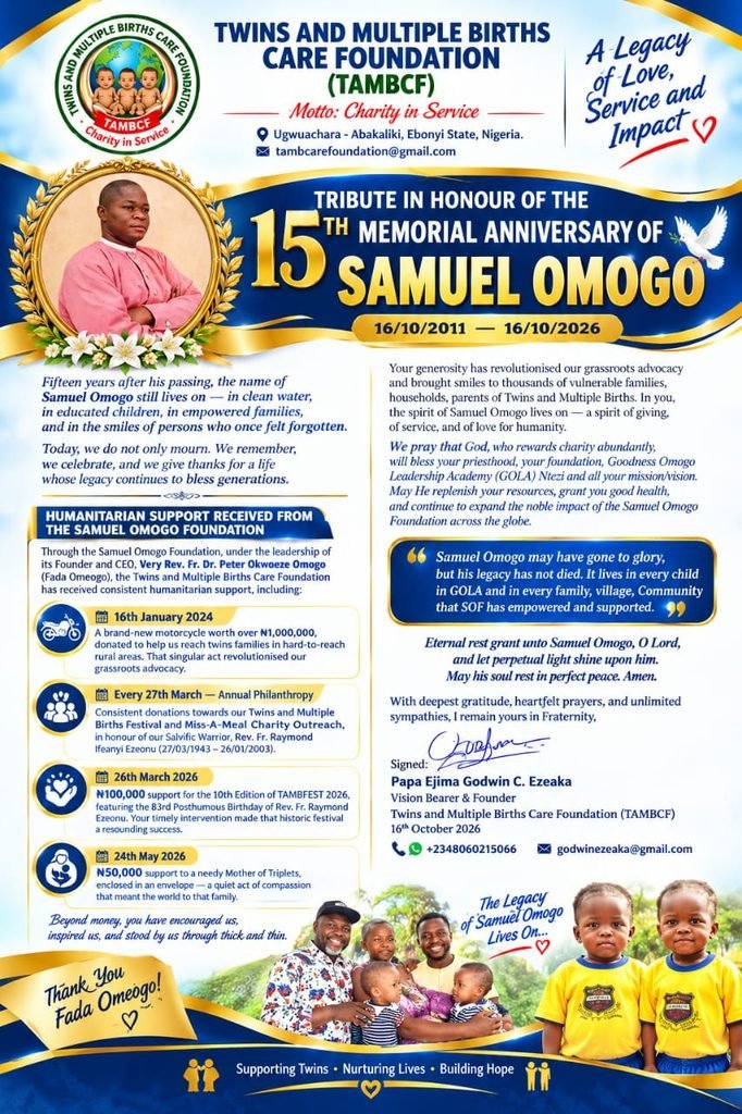 Celebrating 15 Years of the Samuel Omogo Foundation's Impact